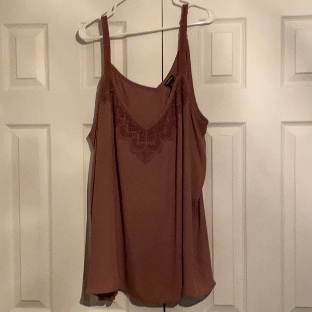 TORRID CHIFFON DOUBLE LAYER SWING CAMI